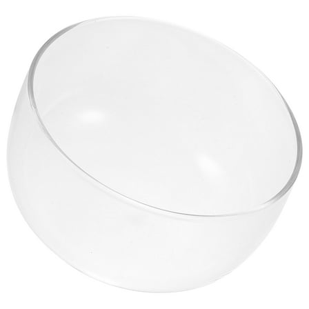 FELTECHELECTR Transparent High Borosilicate Glass Salad Bowl for and Large Capacity 550ml
