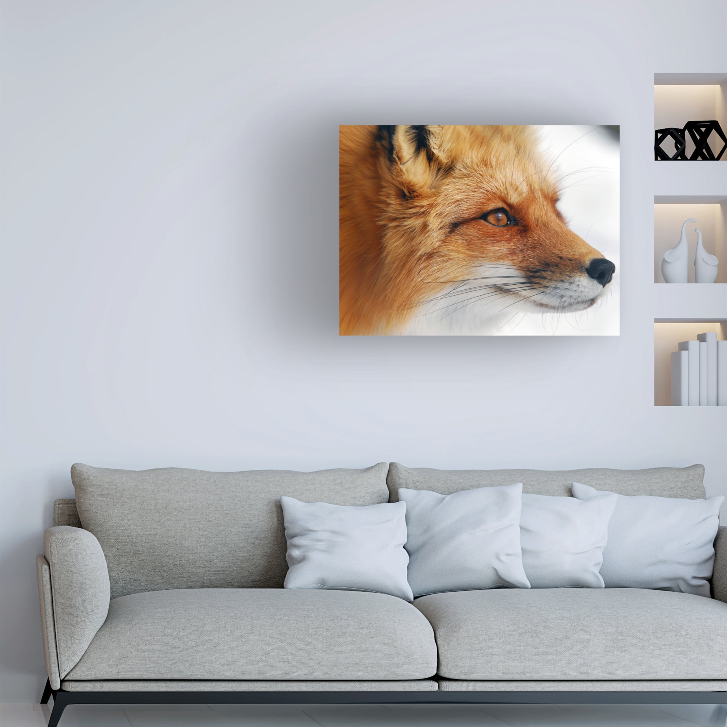 Alain Turgeon 'Red Fox' Canvas Art