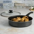 thumbnail image 6 of Ecolution Elements 4.5 Quart Non-Stick Aluminum Jumbo Cooker Sauté Pan, Dishwasher Safe, Black, 6 of 8