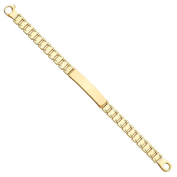14KY Fancy Men's Bracelet - 8.5"