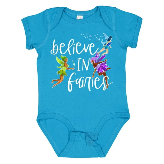 Inktastic Believe in Fairies Boys or Girls Baby Bodysuit