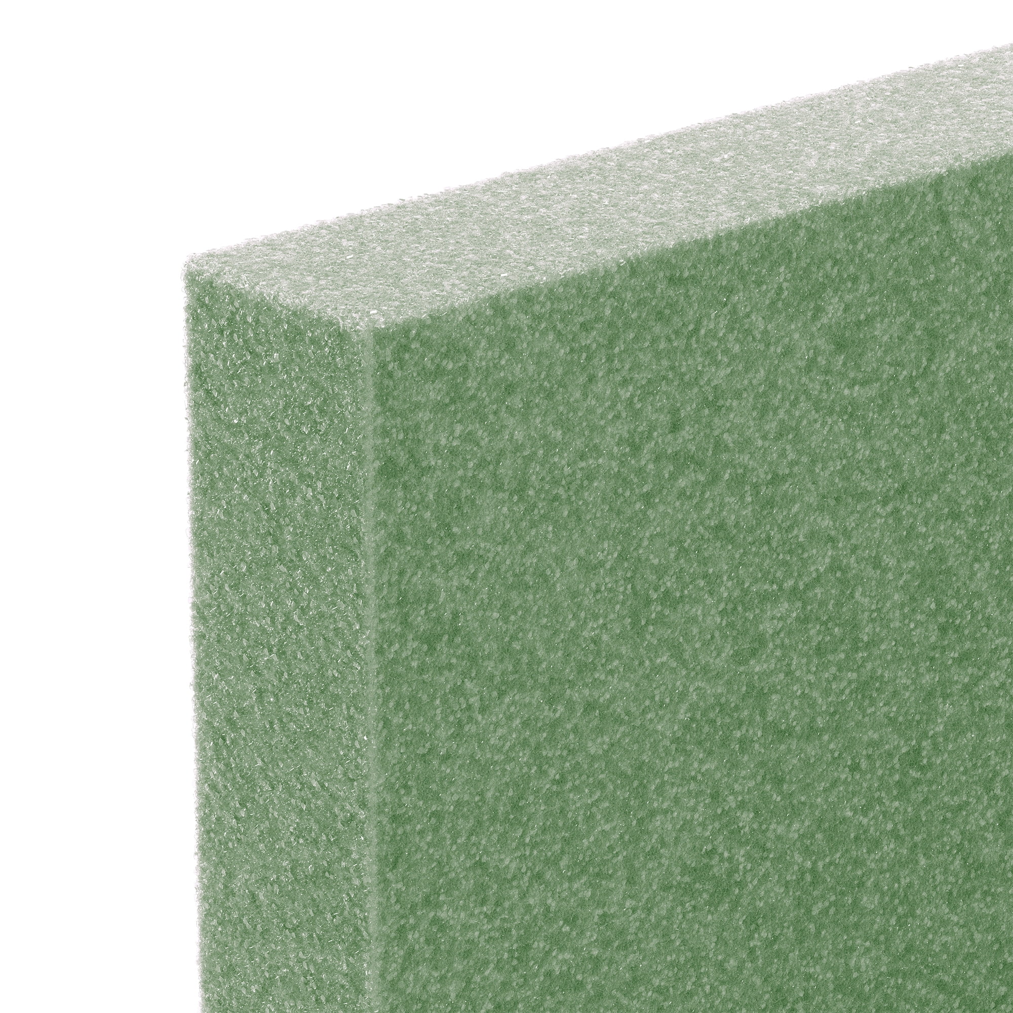 Schulcz Scale Model Plant Foam - Floral Green, Pkg of 2, Medium, 4 mm,  11-3/4 x 15-3/4 