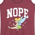 thumbnail image 3 of Tinker Bell - Nope Pouty Face - Women's Racerback Tank Top, 3 of 5