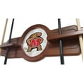 thumbnail image 2 of University of Maryland Solid Wood Cue Rack with a English Tudor Finish, 2 of 3