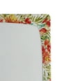 thumbnail image 3 of Ambesonne Peony Fitted Sheet, Exotics Art Floral Boho Print, California King, Dark Coral Mustard White, 3 of 5