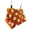 Yellow, variant on SPRING PARK Parrot Hammock Pet Supplies Cage Soft Dot Plush Winter Warm Bed Toy Bird Nest Hanging