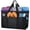 Black-M01, variant on RAINSMORE Mesh Beach Bag for Women Large Foldable Beach Tote Bags Waterproof Tote Bag Hangbag with Tumbler Pockets Vacation Essentials, Black