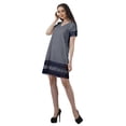 thumbnail image 3 of Moomaya Tenues d'Été Coton Flex Imprimé Robes Courtes pour Femmes Tenue Décontractée, 3 of 4