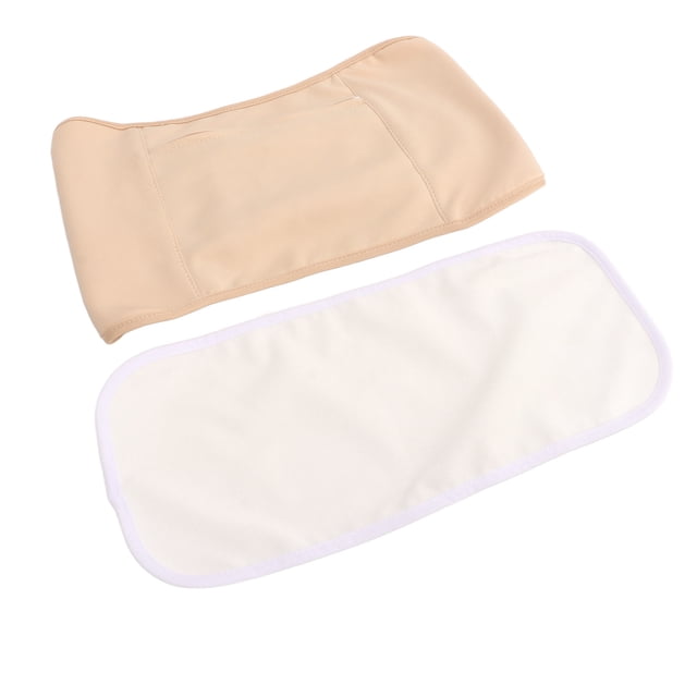 Castor Oil Pack, Leakproof Easy Cleaning Castor Oil Wrap Zippered Pouch for Sleeping