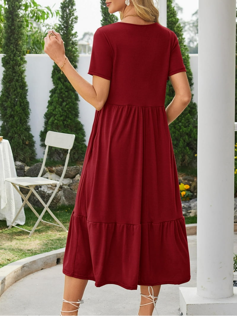 burgundy maxi dress casual Celena Maxi Dress Burgundy Burnout