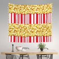 thumbnail image 2 of Pofeuu Popcorn Print Wall Tapestry Decoration Wall Hanging Tapestry 60 x 51 Inch, 2 of 6