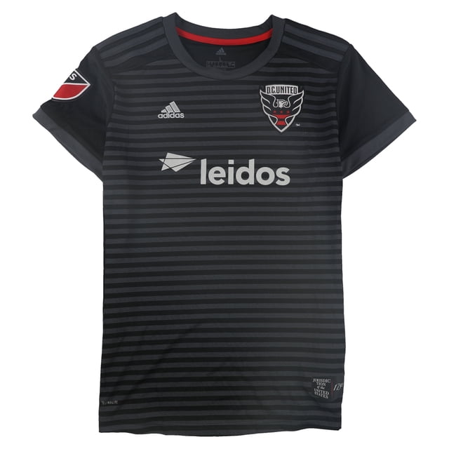 Adidas DC United Jersey para mujer, negro, XX-Large