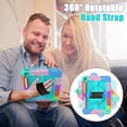 thumbnail image 6 of AVAWO 360° Rotatable Case for iPad (A16) 11th Generation 11 Inch 2025 & iPad 10th Generation 10.9" 2022, Shockproof Rugged Protective Cover with Shoulder Strap/Hand Strap - Colors Cyan, 6 of 8