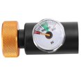 thumbnail image 1 of CGA320 Connector, CO2 Filling Adapter With 24in Hose Dual Vale Gauge For, 1 of 8