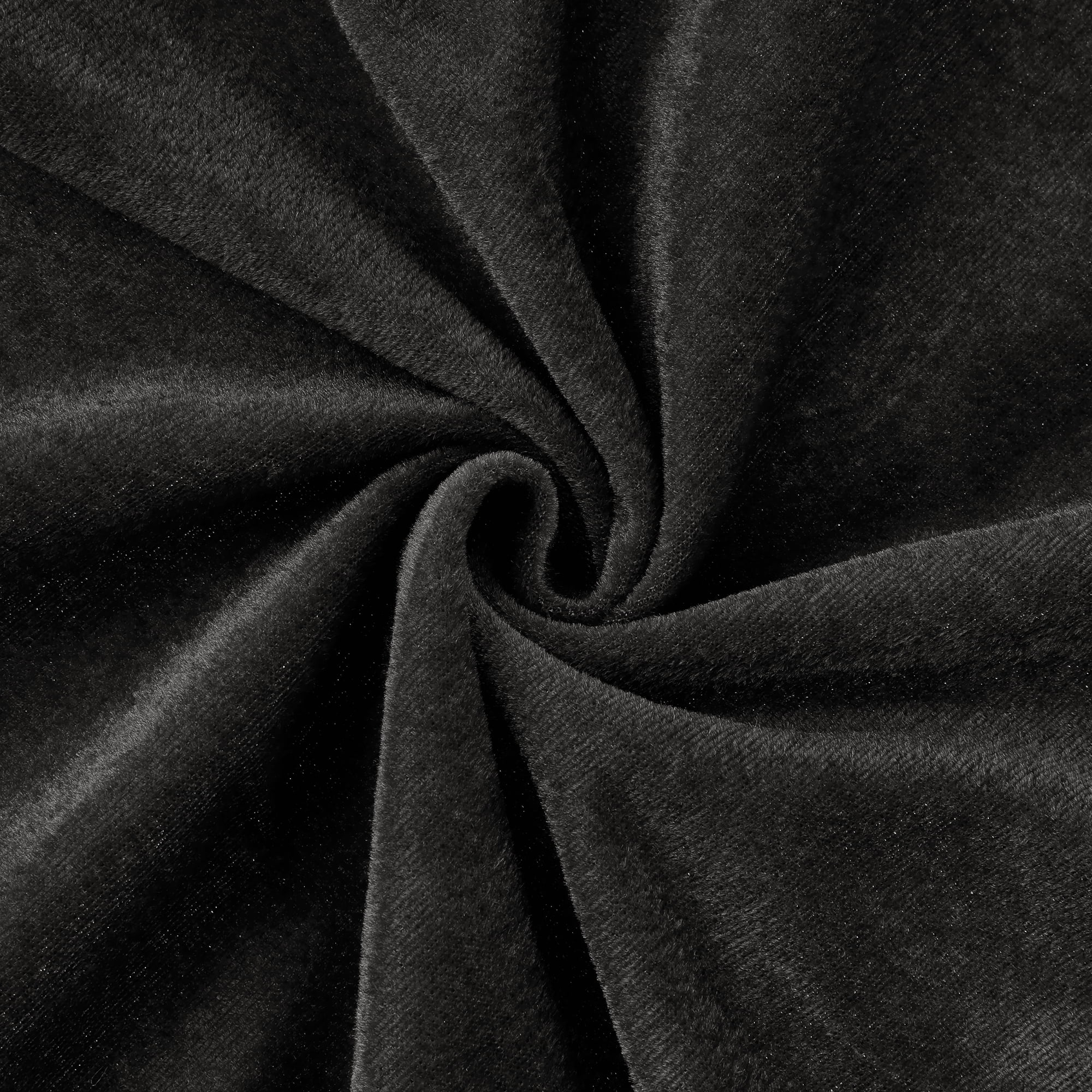 Unique Bargains Rectangle Polyester Washable Tablecloth Wedding or Banquet Table Cover Black 63"x110"