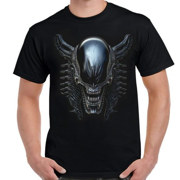 Gigeresque Xenomorph Art Adult T-Shirt-Small