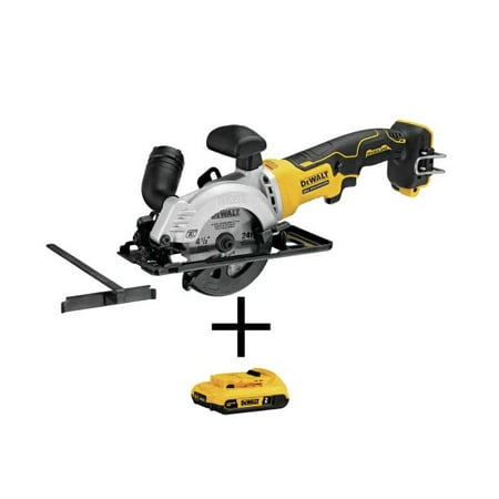 

DEWALT ATOMIC 20-Volt MAX Cordless Brushless 4-1/2 in. Circular Saw with (1) 20-Volt Battery 2.0Ah