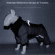 thumbnail image 5 of Abrigo de cuatro patas para perros Ropa de invierno para perros Ropa cálida y resistente al viento para perros Abrigo de algodón para mascotas, 5 of 6