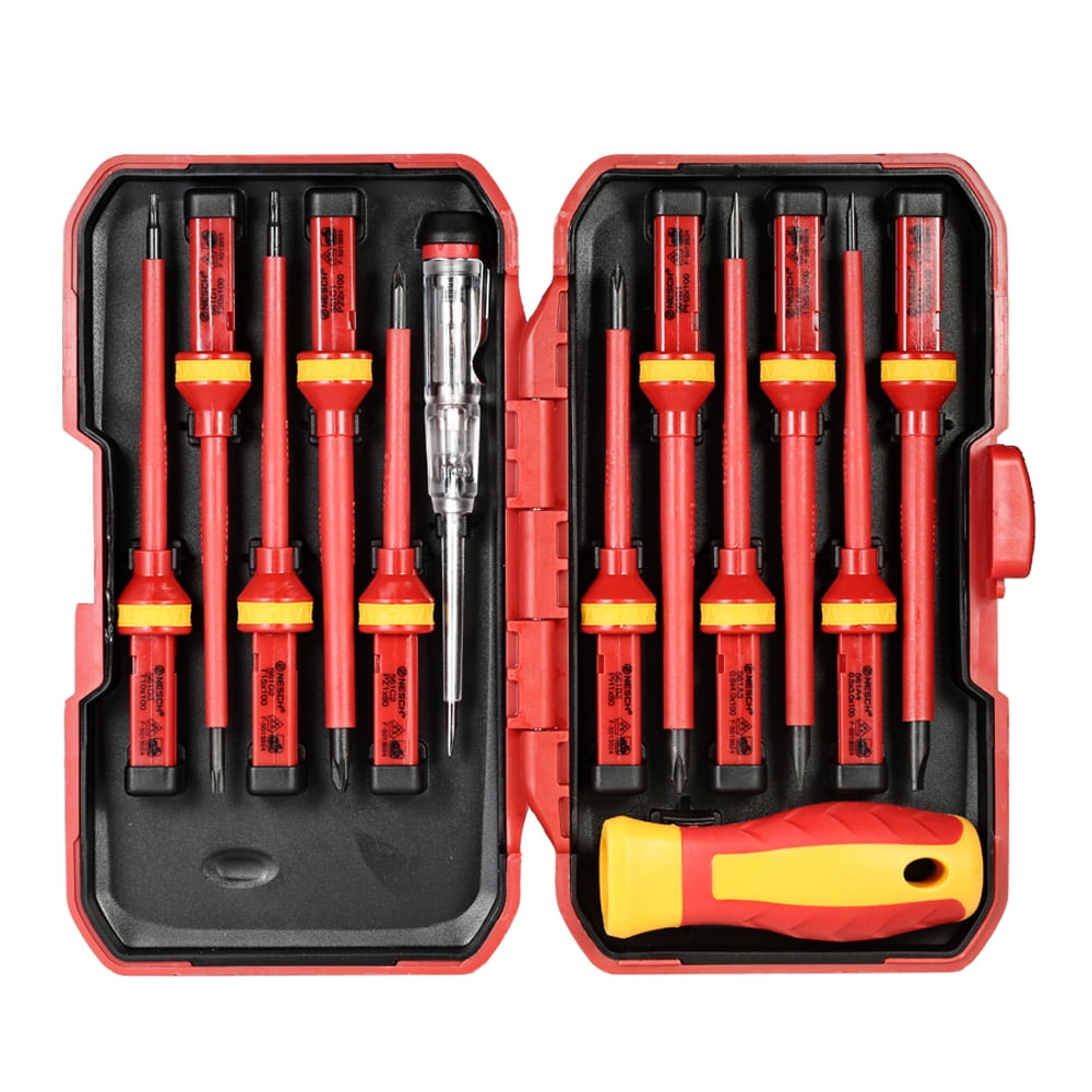 Electrician Repair Tools Kit 13pcs 1000V Changeable Insulated Screwdrivers Set - View #7