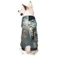 thumbnail image 1 of Balery Moon Flower White Owl Sudadera con Capucha para Perros Pequeños – Ropa para Mascotas, Disfraz para Perros y Gatos, Ideal para Fiestas y Cosplay-XX-Large, 1 of 7