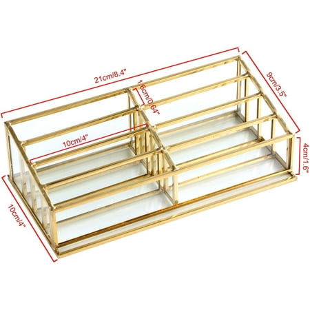 Glass Business Card Holder Vintage Durable Office Name Cards Display Handcrafted Professional Desktop Countertop Organizer Unique And Modern Fits 380 Pcs 8 Tiers Canada Glass Business Card Holder Vintage, Business Card Holder Desktop Unique