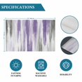 thumbnail image 6 of Purple Gray Placemats Set of 6, Vintage Country Abstract Gradient Aesthetic Placemats for Dining Table, Place Mats for Kitchen Tabletop, Waterproof Wipeable Dining Table Mats Set, 6 of 9
