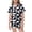 A-Black422, variant on JAJAHO Girls Pajamas Set For Kids Halloween Satin Sleepwear Ghost Printed Short Sleeve Shirts And Shorts 2 Piece Set 2-13Y
