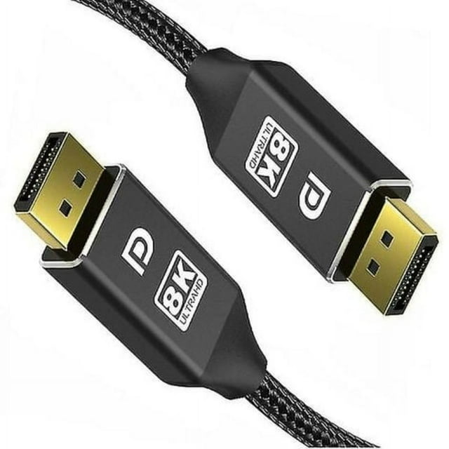 Cable Displayport Dp 1.4 a Dp 8k 4k Cable 144hz 165hz Adaptador de puerto de pantalla para video PC Laptop TV Cable de puerto de pantalla Dp 1.2 8k - 5m Sailing Electrónica