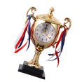 thumbnail image 1 of 1 reloj de mesa estilo trofeo para niños, reloj único, reloj despertador de escritorio., 1 of 7