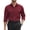 Darck Red, variant on Men's Dress Shirts Stretch Slim Fit Shirts Wrinkle-Free Formal Business Button Down Shirt