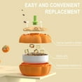 thumbnail image 7 of QARUN Flea Traps for Inside Your Home,Flea Light Trap,Indoor Flea Treatment for Home,Pumpkin Flea Bed Bug Killer,Pet Safe Flea Insect Pest Catcher, 7 of 7