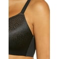thumbnail image 4 of Wacoal Women's Back Appeal Wirefree T-Shirt Bra, Black, 34C, 4 of 6