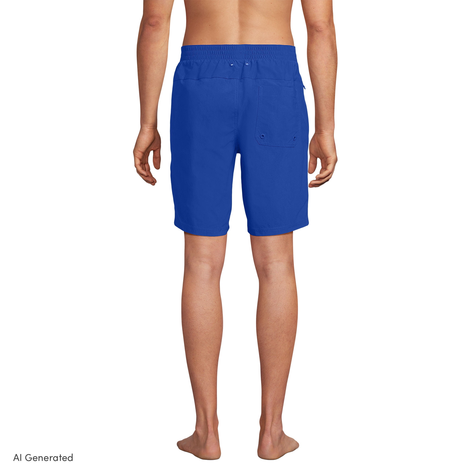 Lands' End Men's 9" Volley Hydroliner Swim Trunks