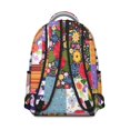 thumbnail image 3 of Pioneer Flower Backpack for School,Cute School Bag,Schoolbag with Adjustable Shoulder Straps & Padded Back,15.3"x11"x7.1"., 3 of 6
