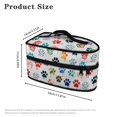 thumbnail image 6 of HELLHERO Diverse Paw Print Designs Iron Portable Storage Bag Large Size Polyester, Case Only, 6 of 6