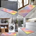 thumbnail image 2 of Pastel Rainbow Clouds Kitchen Rug Mat,Kitchen Runner Rugs Non Skid Washable,Decorative Kitchen Floor Mats for Kitchen,Sink,Laundry,17"X47", 2 of 5