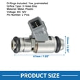 thumbnail image 3 of Inyector de combustible No.2N1U-9F593-KA boquilla de inyección de combustible para FORD KA 2002-2008 1.3 Gris 4 Pcs, 3 of 6