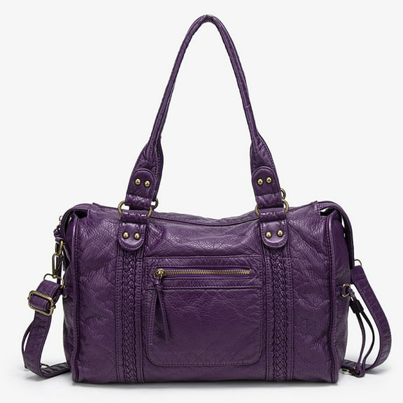 Hot-selling French retro motorcycle bag, shoulder bag, crossbody bag, tote bag, large capacity women's bag, washable bag