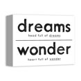 thumbnail image 2 of Creative Products Head of Dreams Heart of Wonder 8x10 Canvas Wall Art, 2 of 5