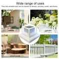 Yguping Solar Fence Cap Light LED Waterproof Solar Fence Post Lights