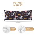 Body Pillow Cover Cartoon Cute Elk Deer Christmas Soft Body Pillow