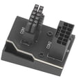 thumbnail image 1 of Power Modular Adapter, Professional Compact 180 Degree Turn RVS Type Reversed 12VHPWR Graphics Card Adapter  for 4070ti for RTX 4090, 1 of 7