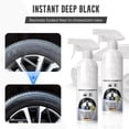 thumbnail image 2 of Plastics & Rubber Tyre Shine & Protector Spray, Powerful Tyre Cleaner Spray, Multi-Purpose Car Tyres Cleaner, Quick Polish & Refurbishment, for Trucks, Sedans, Suvs, Rvs, 2 of 7