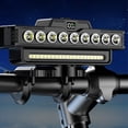 thumbnail image 2 of Juego de Luces Delanteras, Traseras y de Gas para Bicicleta, 9 LED, Recargables, con Bocina, Linterna y Accesorios para Bicicleta., 2 of 5