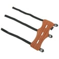 thumbnail image 2 of Protector de brazo de tiro con arco, gran ajuste de protección, Protector de antebrazo de tiro con arco marrón impermeable con 3 agujeros para disparar y cazar, 2 of 10