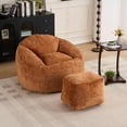 thumbnail image 5 of Foam Bean Bag Chairs for Adults/Teens with Filling,Bean Bag Lazy Sofa with Ultra Soft Chenille Cover, Bean Bag, 5 of 6