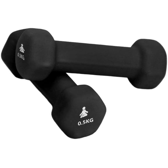 Manubri Premium - 2 pezzi - rivestimento in neoprene antiscivolo - testa esagonale antirotolame