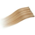thumbnail image 4 of SEGO Clip in Human Hair Extensions Full Head 100% Real Remy Hair Extensions Silky Straight Blonde Hair, 4 of 6