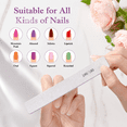 thumbnail image 4 of 25-Pack Professional Double Sided Nail Files, 100/180 Grit Emery Boards for Natural and Acrylic Nails, 4 of 7