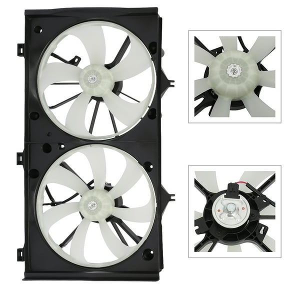 CCIYU Radiator or Condenser Cooling Fan Fit for 2007-2011 for Toyota Camry